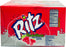 Ritz Strawberry Flavored Soda Cans, Value Pack, 12-pack