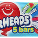 Airheads Candy Bars, 5 pcs