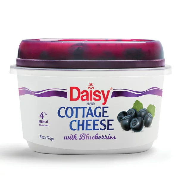 Daisy Cottage Cheese With Blueberries, 6 oz