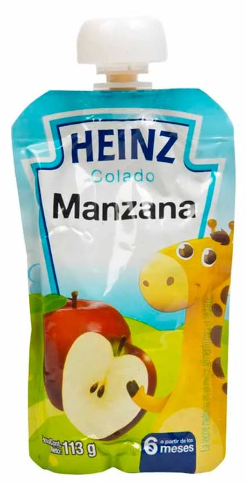 Heinz Fruit Pouch, Apple, 113 gr