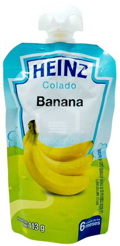 Heinz Fruit Pouch, Banana, 113 gr