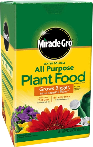 Miracle Gro All Purpose Plant Food, 3 lbs