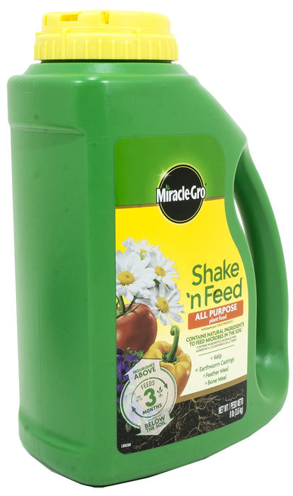 Miracle-Gro Shake 'n Feed All Purpose Plant Food, 8 lbs