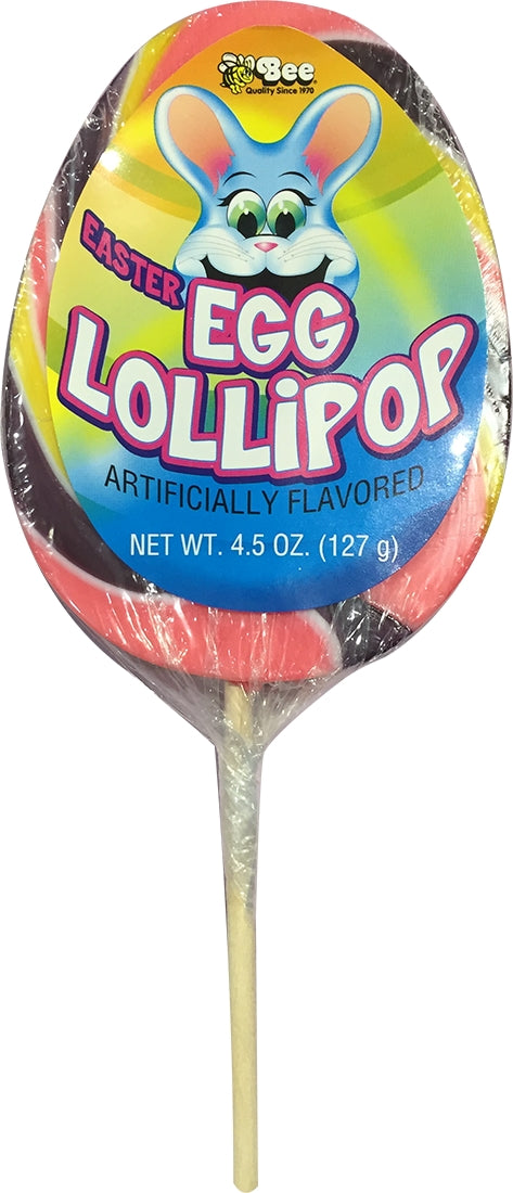 Bee Giant Easter Egg Lollipop, 4.5 oz