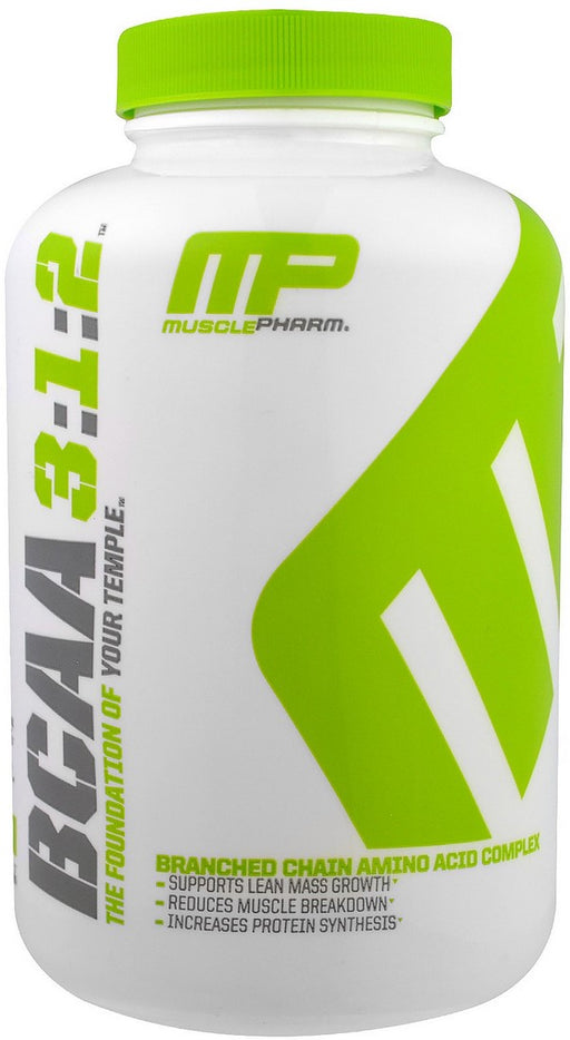 MP MusclePharm BCAA 3:1:2 Capsules, 240 ct