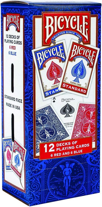 Bicycle 12 Decks of Playing Cards, 12 pack