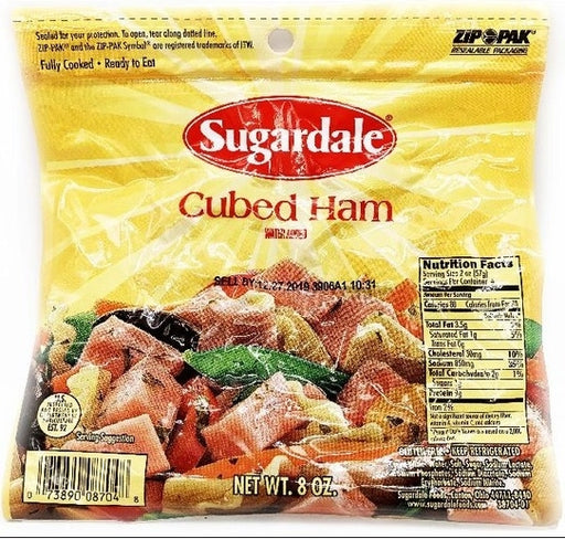 Sugardale Cubed Ham, 227 gr