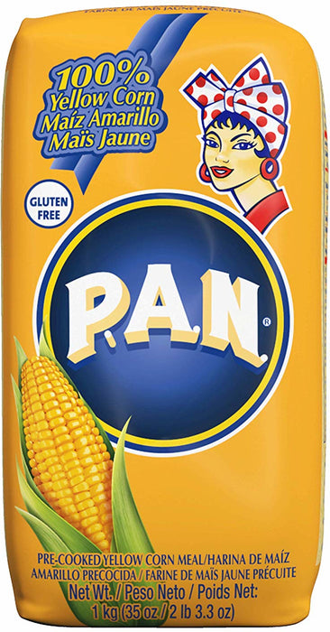 P.A.N. Yellow Corn Meal Flour, 1 kg