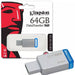 Kingston Data Traveler USB Memory Stick, 64 GB, 