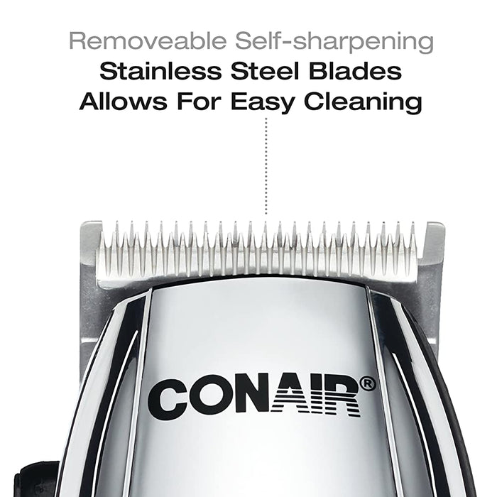 Conair Corded Cordless Rechargeable 22-Piece Home Haircut Kit , 22 pcs