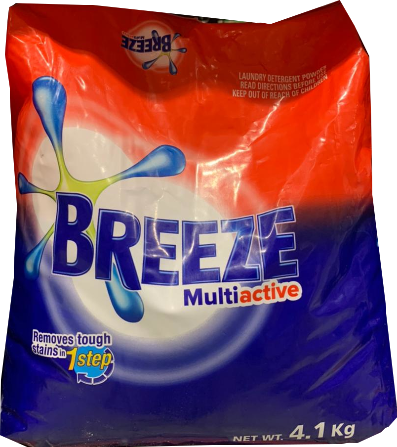 Breeze Multiactive Laundry Detergent Powder , 4.1  kg