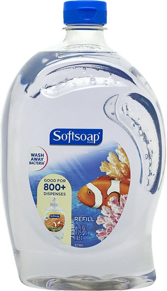 Softsoap Liquid Hand Soap Refill, Aquarium Series, 56 oz