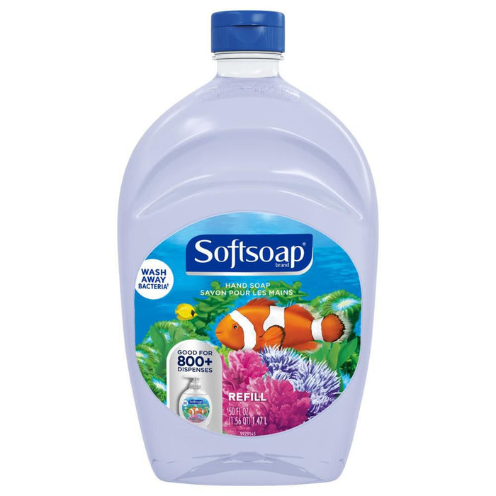 Softsoap Liquid Hand Soap Refill Aquarium Series, 50 oz