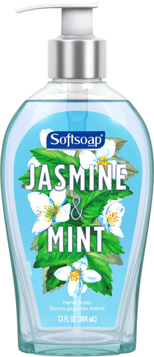 Softsoap Liquid Hand Soap, Jasmine and Mint, 384 ml (13 oz)