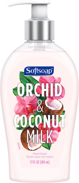 Softsoap Liquid Hand Soap, Orchid & Coconut Milk, 384 ml (13 oz)