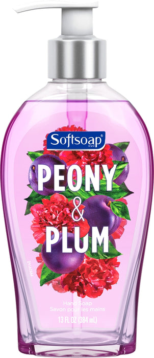 Softsoap Liquid Hand Soap, Peony & Plum, 384 ml (13 oz)