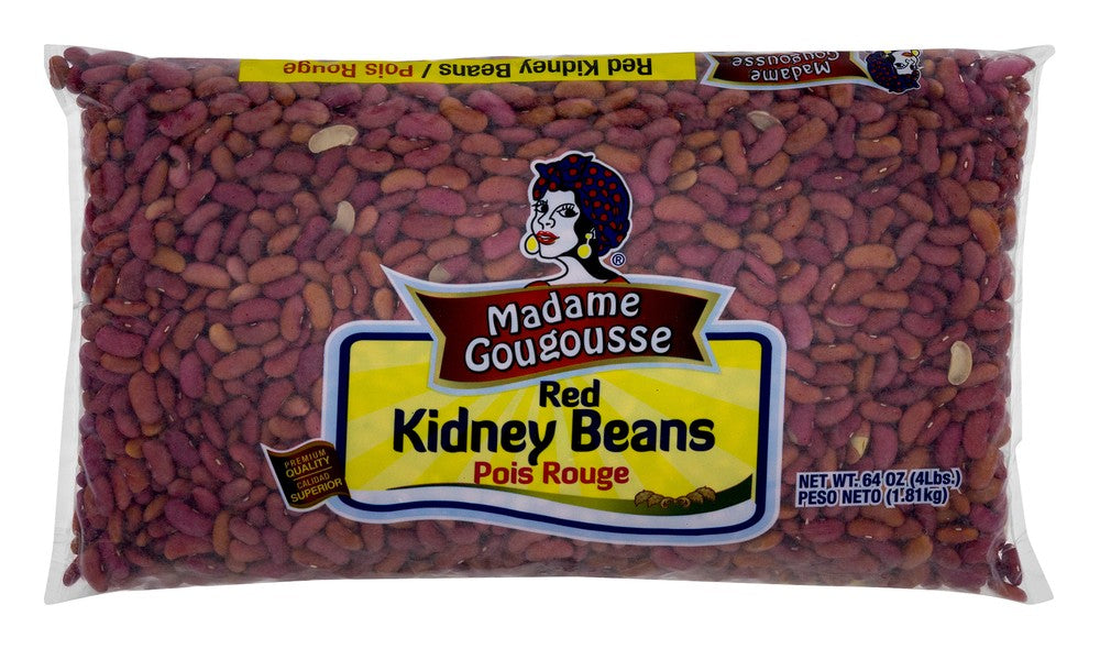 Madame Gougousse Dried Small Red Kidney Beans, 4 lbs