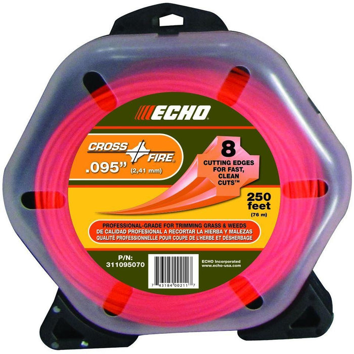 Echo Cross Fire Trimmer Line, 250 ft