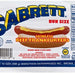 Sabrett Beef Franks Bun size, 396 gr