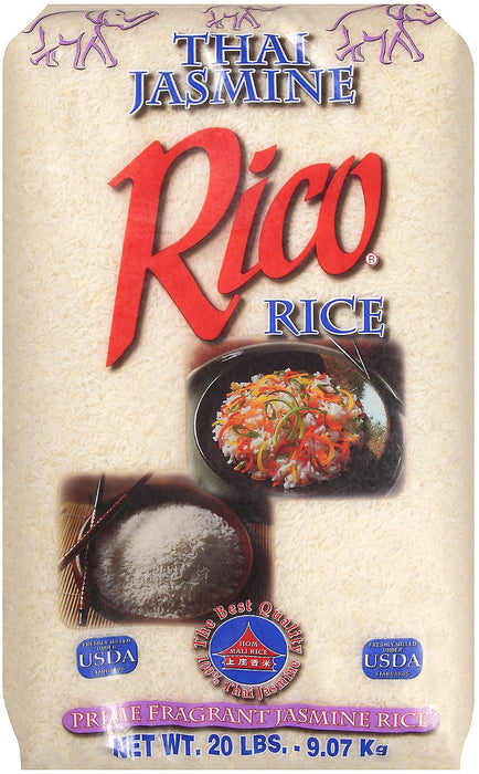 Rico Jasmine Rice, 20 lbs — Goisco.com