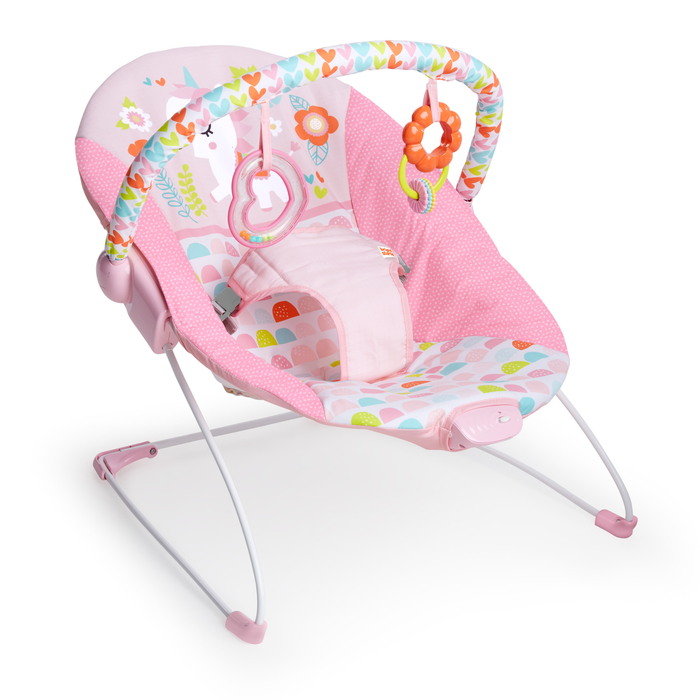 Bright Starts Vibrating Bouncer, Fancy Fantasy, 1 pc