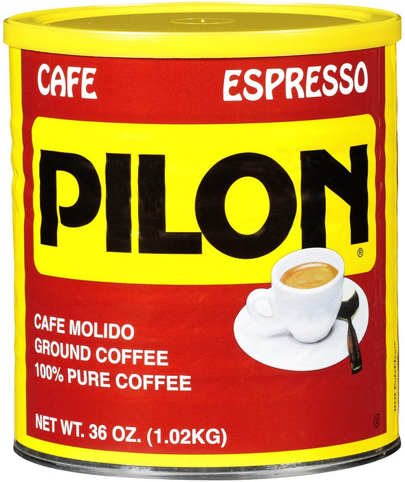 Pilon Espresso 100% Pure Ground Coffee, 36 oz (1.02 kg)