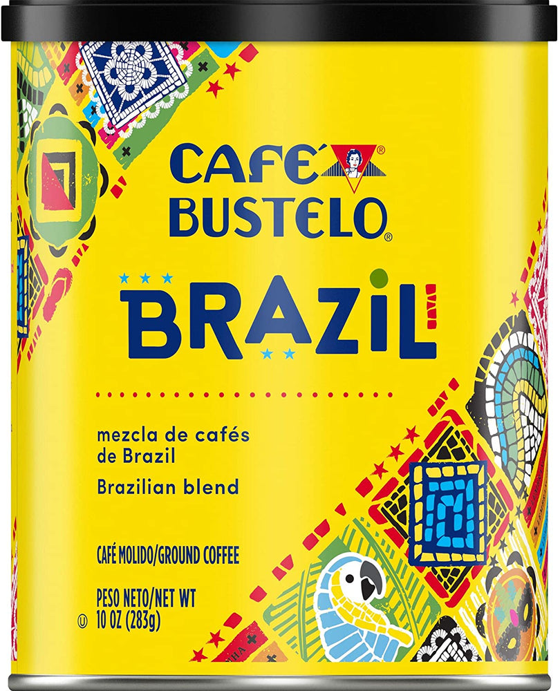 Café Bustelo Brazil Dark Roast Ground Coffee, 10 oz