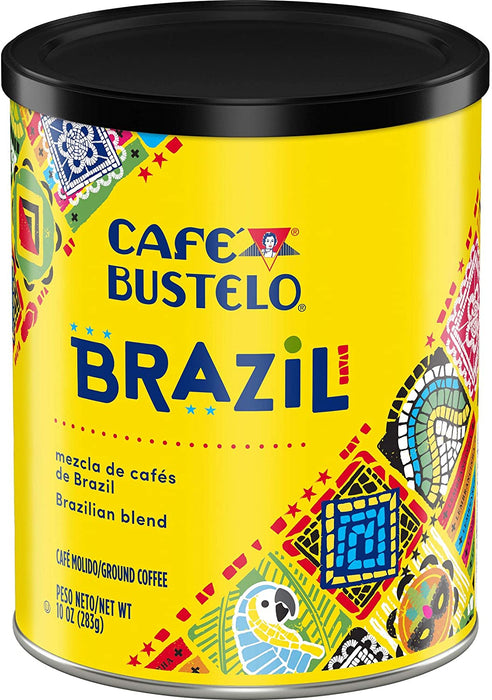 Café Bustelo Brazil Dark Roast Ground Coffee, 10 oz