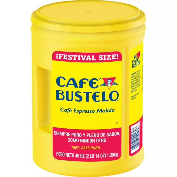 Café Bustelo Espresso Ground Coffee, 46 oz