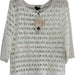 Hip & Chic Lady Crotchet Blouse (Specify Size & Color at Checkout), Size S/XL