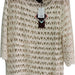 Hip & Chic Lady Crotchet Blouse (Specify Size & Color at Checkout), Size S/XL