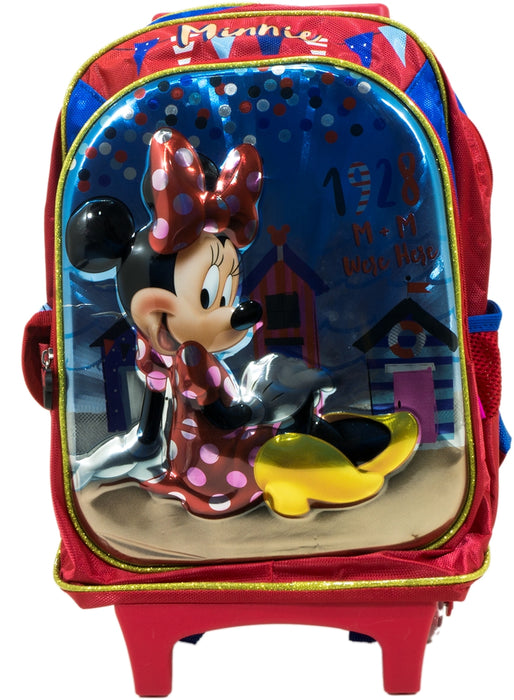 May's Minnie Mouse Trolley Backpack, 16 inch