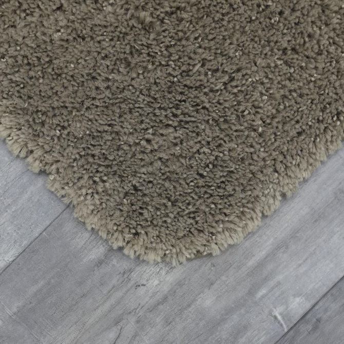 Mohawk Home Nylon Bath Rug, Taupe , 1 pc