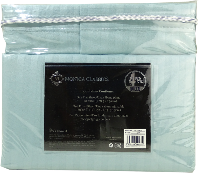 Monica Classics Sheet Set, Queen Size, 4 pcs