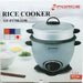 GForce Rice Cooker Aluminum Infused Rice & Grain Cooker with Vegetable Steam Tray, 10 Cup