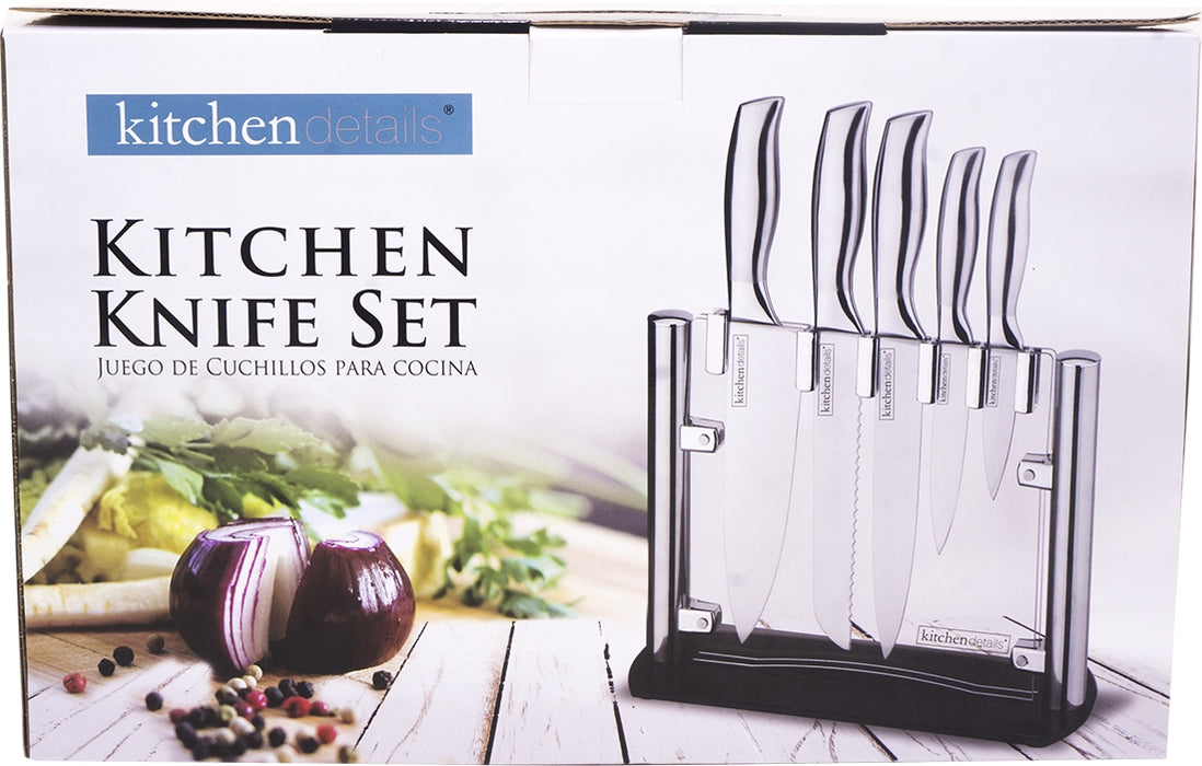 Kitchen Details 6-Piece Kitchen Knife Set, 6 ct