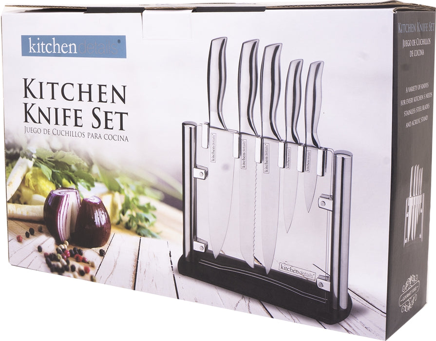 Kitchen Details 6-Piece Kitchen Knife Set, 6 ct