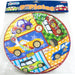 Glitter Party 9-Inch Paper Plates, Car Theme, 16 ct