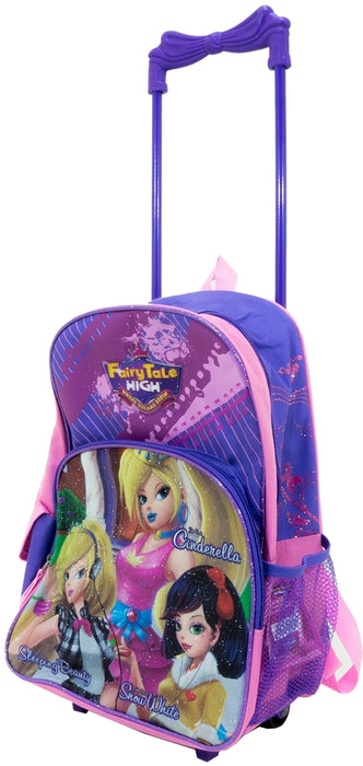 May's Disney Fairy Tale High Trolley Backpack, Purple & Pink, 