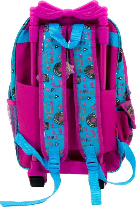May's Disney Fairy Tale High Trolley Backpack, Pink & Aqua, 