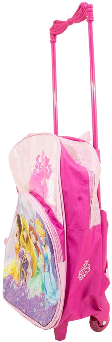 May's Disney Princess Magnificent Beauty Trolley Backpack, Pink, 
