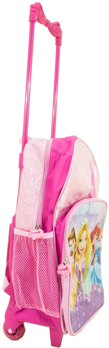 May's Disney Princess Magnificent Beauty Trolley Backpack, Pink, 