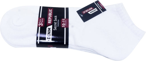 Denim Republic Secret Socks, Value Pack, Size 10-11