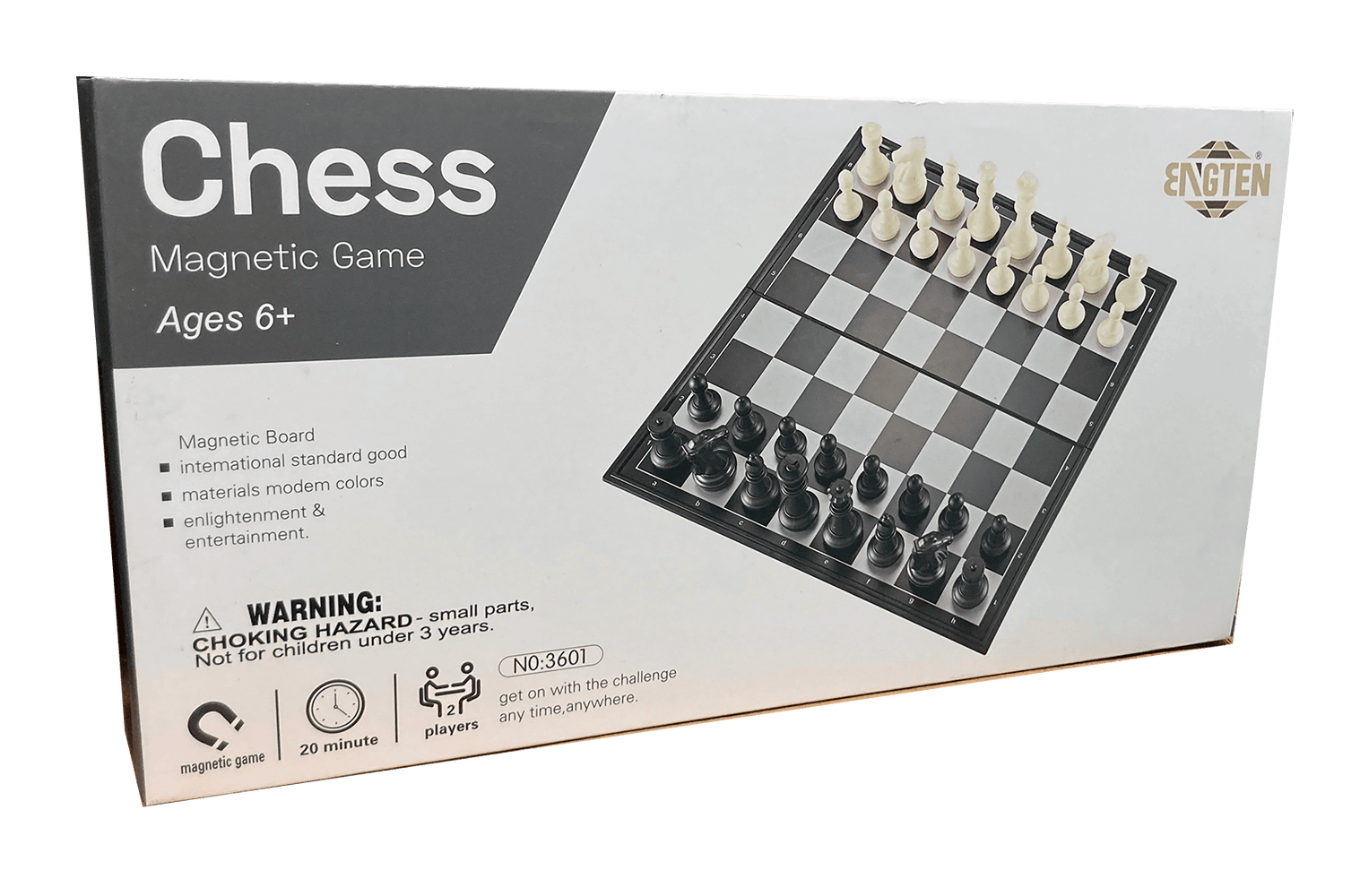 Engten Magnetic Chess Game Board, 1 pc