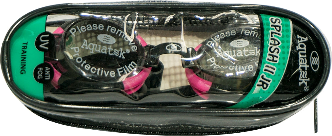 Aquatek Splash II Junior Training Goggles, UV, Anti-Fog, 