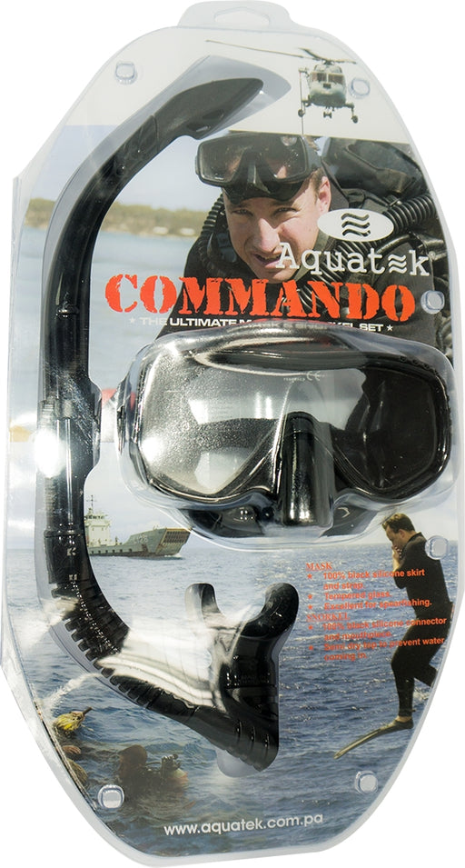 Aquatek Commando Snorkeling Set, 