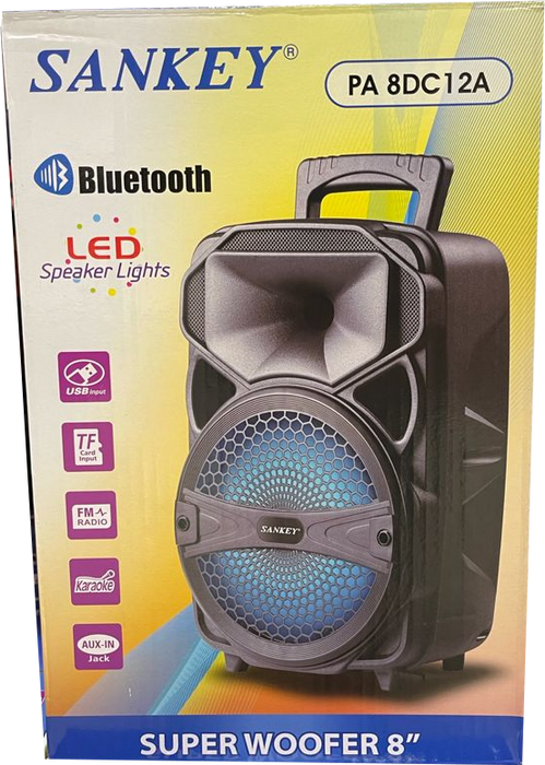Sankey Super Woofer 8", PA 8DC12A, 1 ct