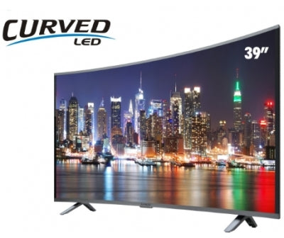 Sankey 39" Curved LED Smart TV, High Definition, USB, VGA, HDMI, Model# CLD40SCV02
