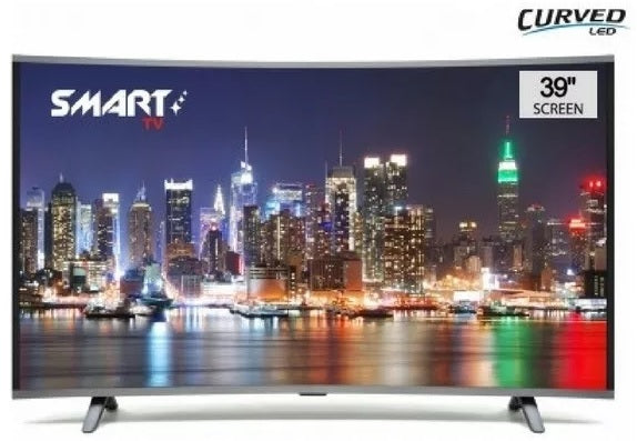 Sankey 39" Curved LED Smart TV, High Definition, USB, VGA, HDMI, Model# CLD40SCV02