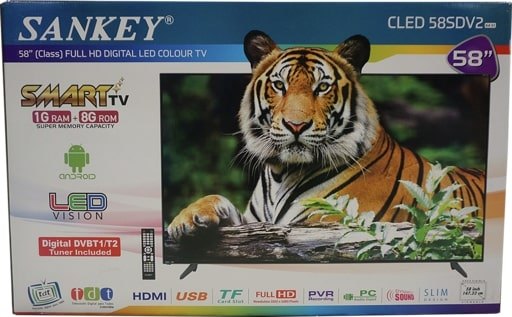 Sankey Smart Led TV, 58 Inch, 58 inch